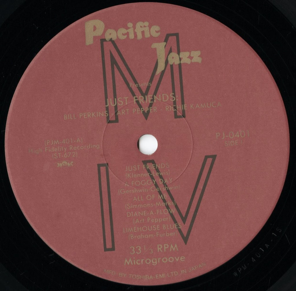 Bill Perkins / ビル・パーキンス / Just Friends (PJ-0401)