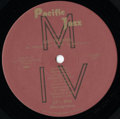 Bill Perkins / ビル・パーキンス / Just Friends (PJ-0401)