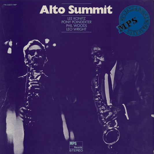 Lee Konitz, Pony Poindexter, Phil Woods, Leo Wright / Alto Summit (YS-2201-MP)