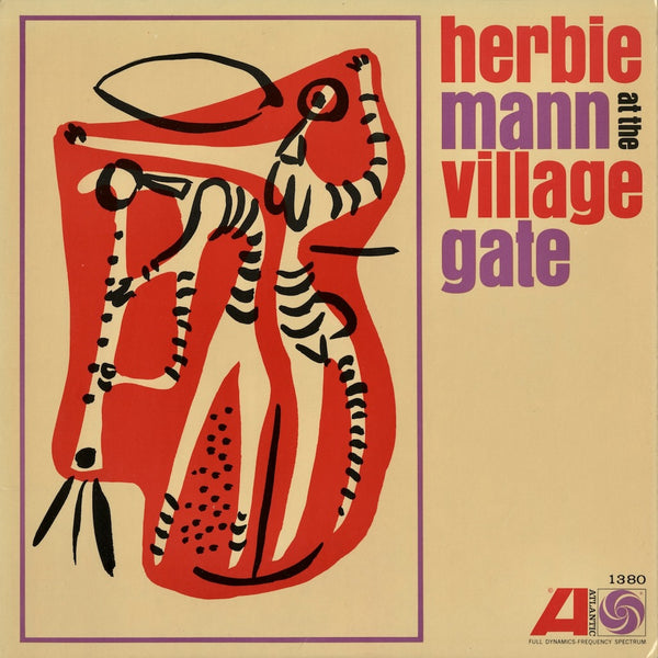 Herbie Mann - At The Village Gate LP 1962 US Atlantic アフロキューバン MONO ...