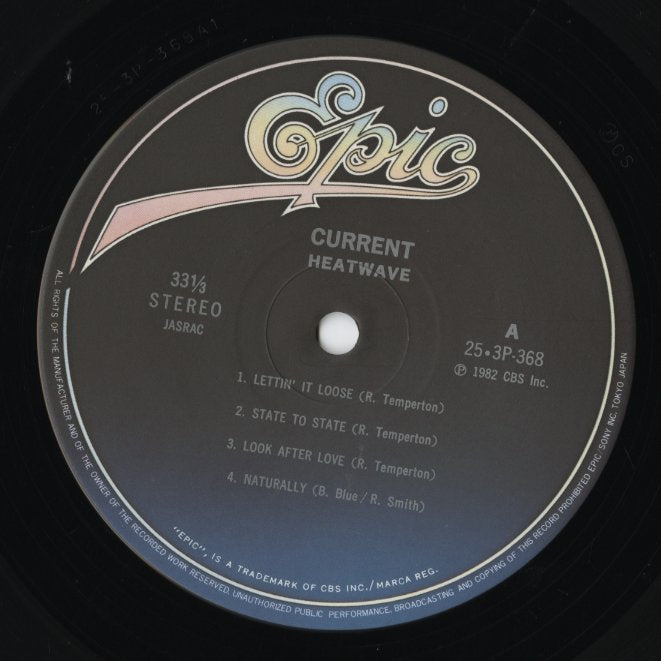 Heatwave / ヒートウェーヴ / Current  (25·3P-368)