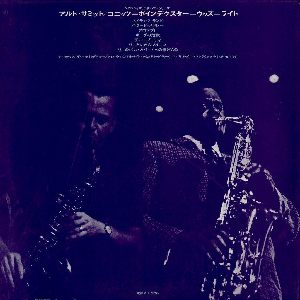 Lee Konitz, Pony Poindexter, Phil Woods, Leo Wright / Alto Summit (YS-2201-MP)