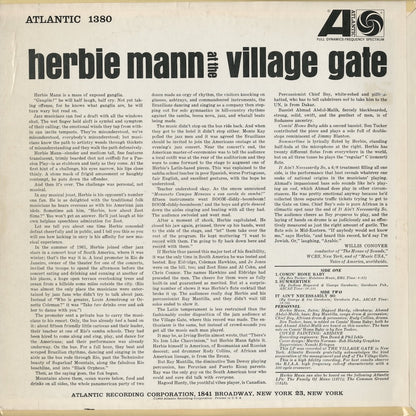 Herbie Mann / ハービー・マン / At The Village Gate (1380) MONO