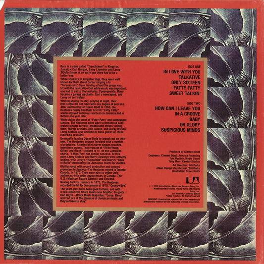 The Heptones / ヘプトーンズ / In Love With You (UA-LA805-H)