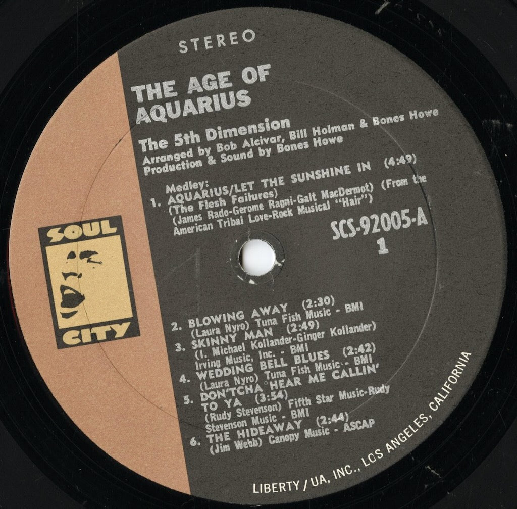 The 5th Dimension / フィフス・ディメンション / The Age Of Aquarius (SCS-92005)