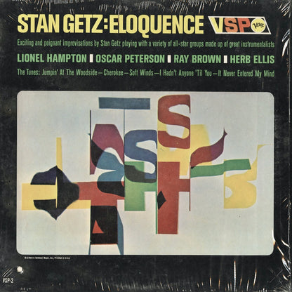 Stan Getz / スタン・ゲッツ / Eloquence (VSP-2)