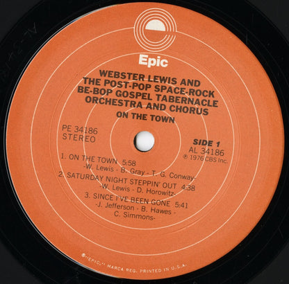 Webster Lewis / ウェブスター・ルイス / On The Town (PE 34186)