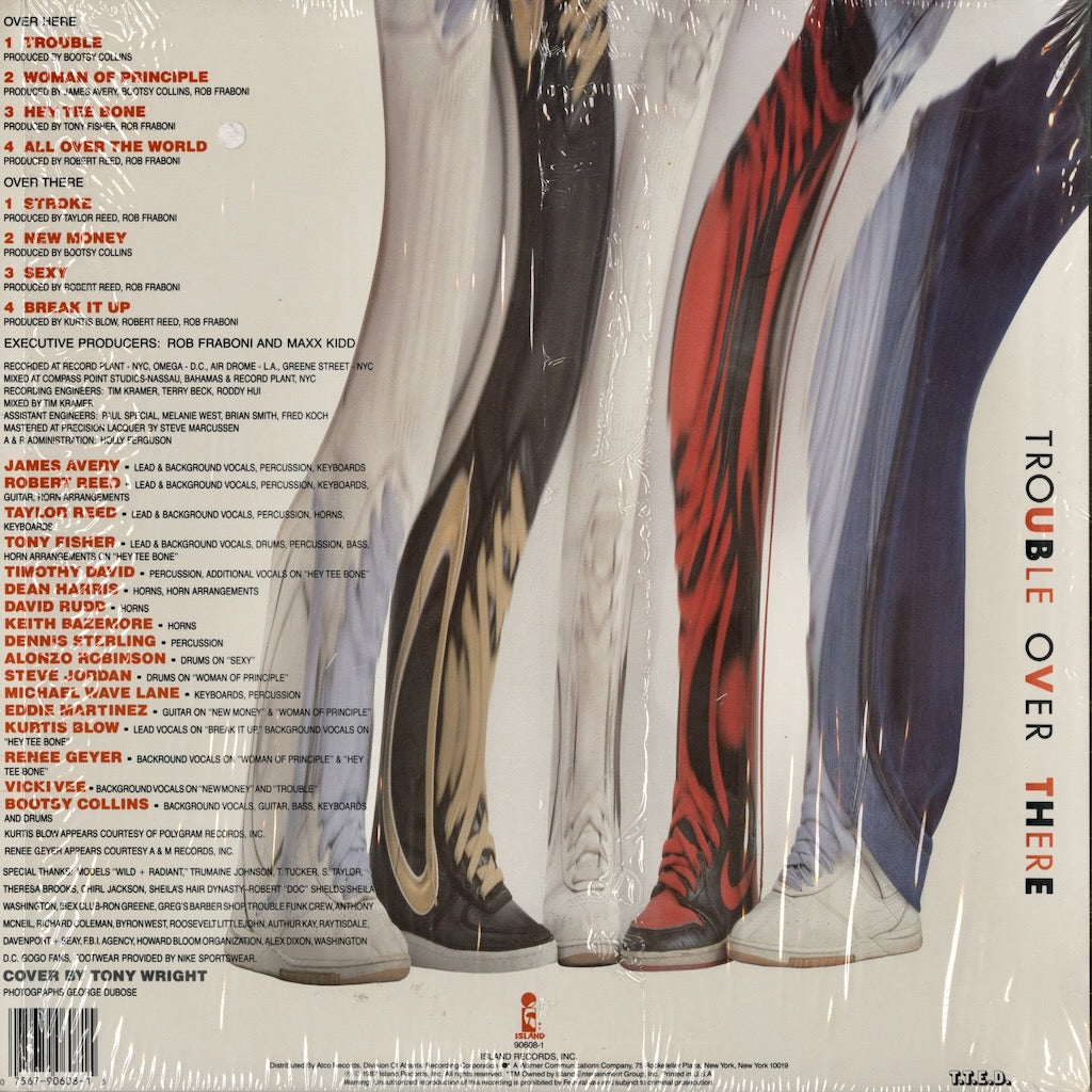 Trouble Funk – Trouble Over Here (90608-1) LP 1987 US Island｜中古LP