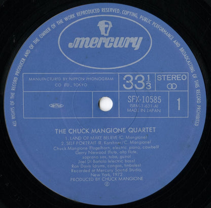 Chuck Mangione / チャック・マンジョーネ・カルテット / The Chuck Mangione Quartet (SFX-10585)