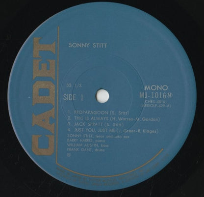 Sonny Stitt / ソニー・スティット / Sonny Stitt (1975) (MJ-1016M)