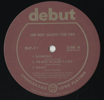 Sam Most / サム・モスト / Sam Most Quartet Plus Two (WWLJ-7090)