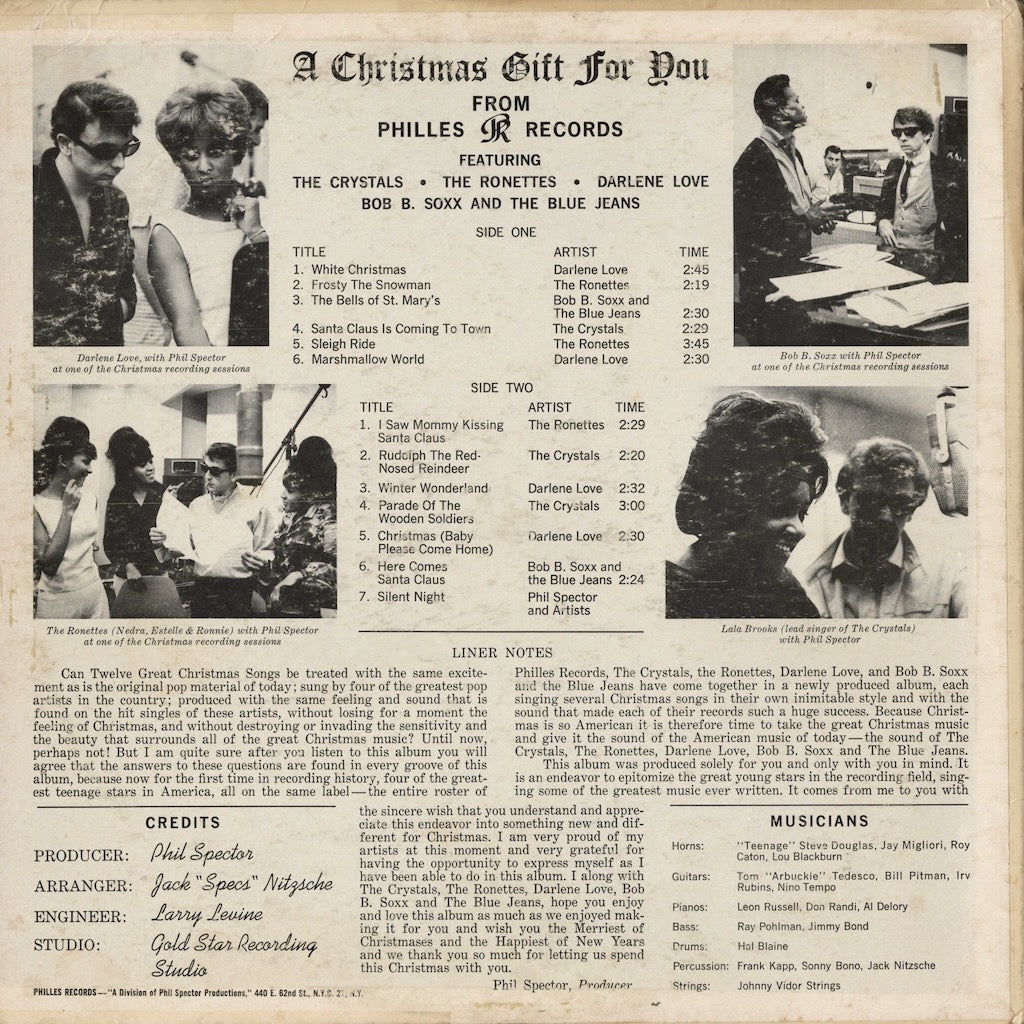 V.A. / A Christmas Gift For You From Philles Records (LP-4005)