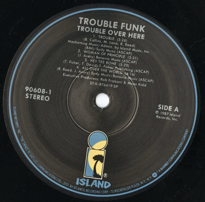 Trouble Funk – Trouble Over Here (90608-1) LP 1987 US Island｜中古LP