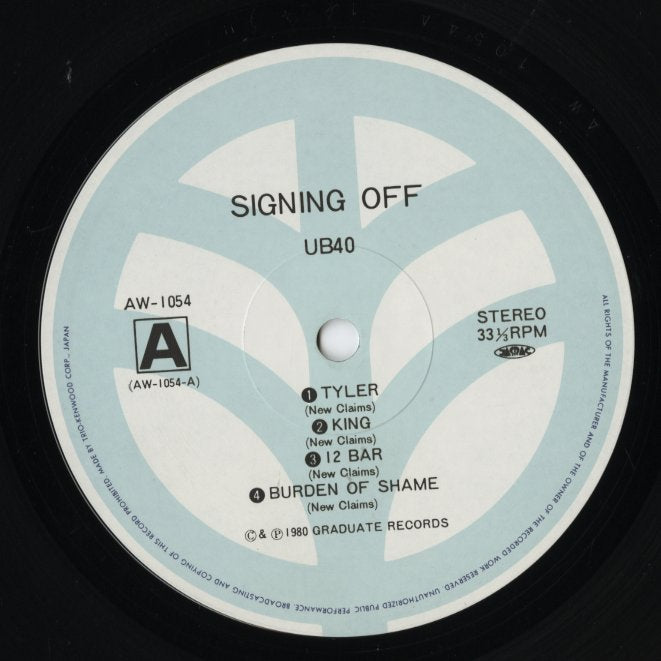 UB40 / / Signing Off (AW-1054) – VOXMUSIC WEBSHOP