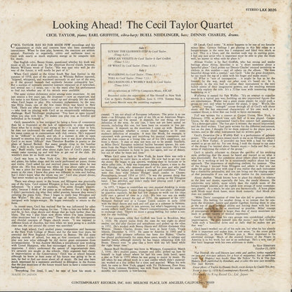 Cecil Taylor / セシル・テイラー / Looking Ahead！ (LAX-3026)