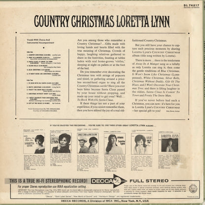 Loretta Lynn / ロレッタ・リン / Country Christmas (DL 74817)