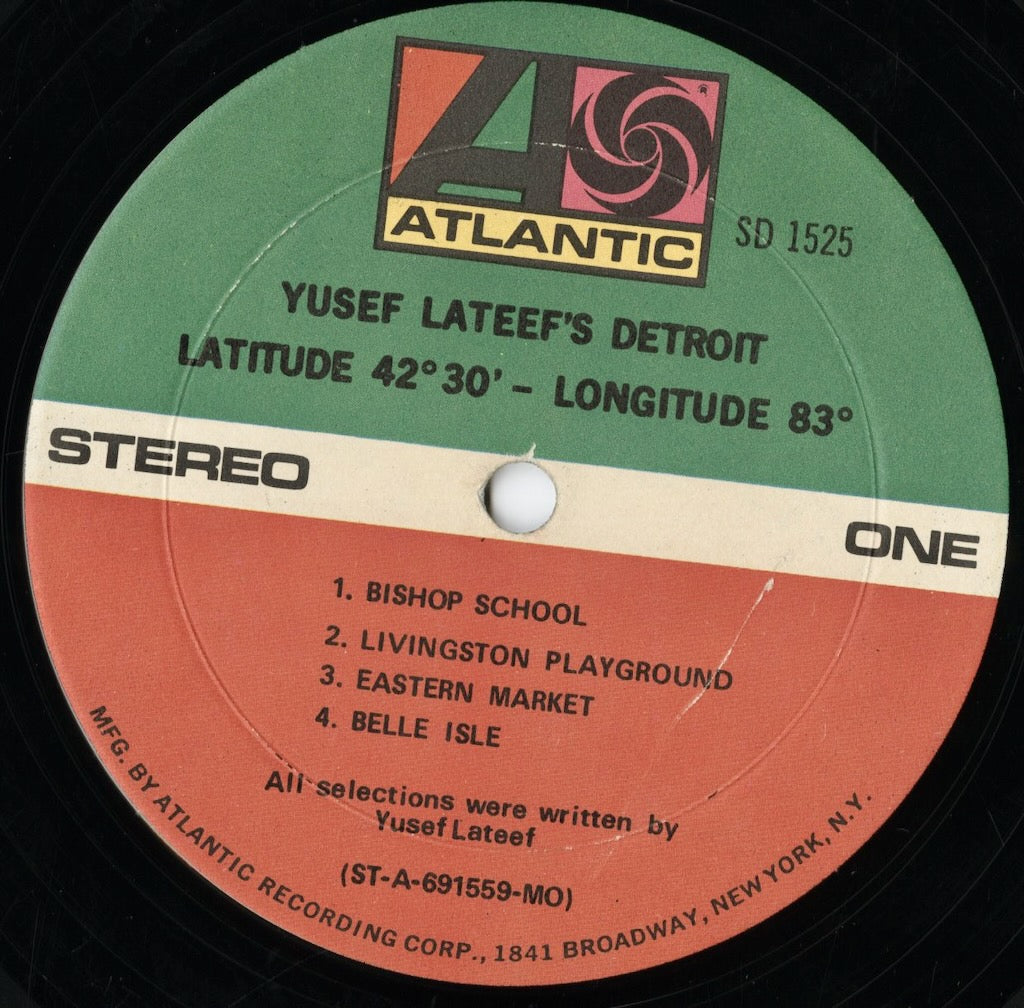 Yusef Lateef / ユセフ・ラティーフ / Yusef Lateef's Detroit (SD 1525)