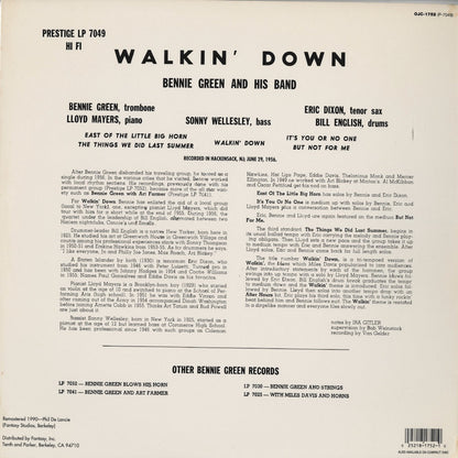 Bennie Green / ベニー・グリーン / Walking Down (OJC-1752)