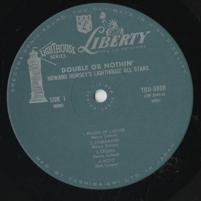 Howard Rumsey's Lighthouse All Stars / ハワード・ラムゼイ / Double Or Nothin' (TOJJ5808)