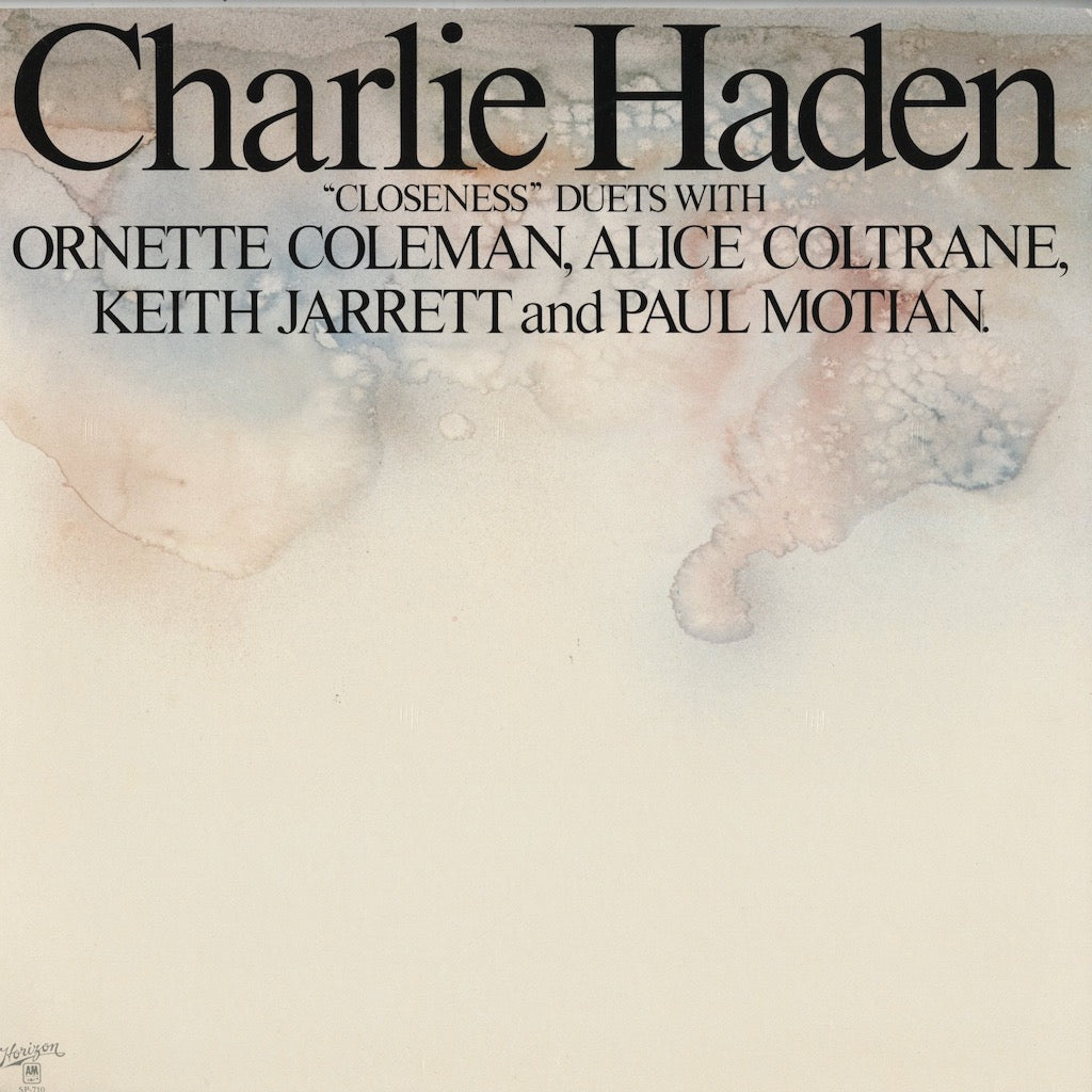 Charlie Haden / チャーリー・ヘイデン / Closeness (SP-710)