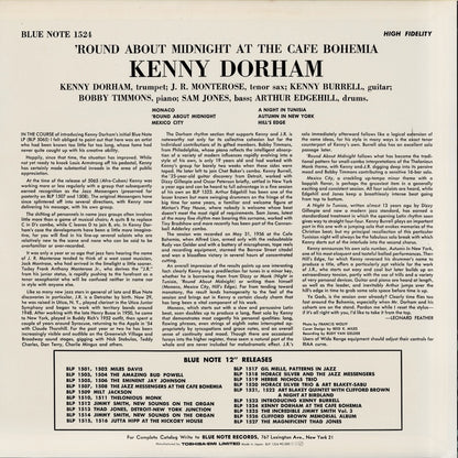 Kenny Dorham / ケニー・ドーハム / 'Round About Midnight at The Cafe Bohemia (BN 1524)