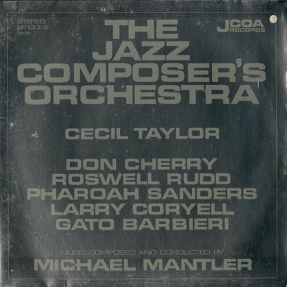 The Jazz Composer's Orchestra / ジャズ・コンポーザーズ・オーケストラ -2LP (JCOA 1001/2)