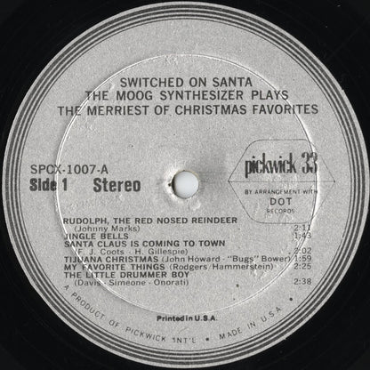 Sy Mann / サイ・マン / Switched On Santa (SPCX-1007)