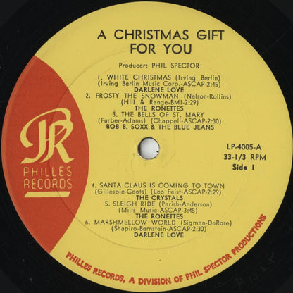 V.A. / A Christmas Gift For You From Philles Records (LP-4005)