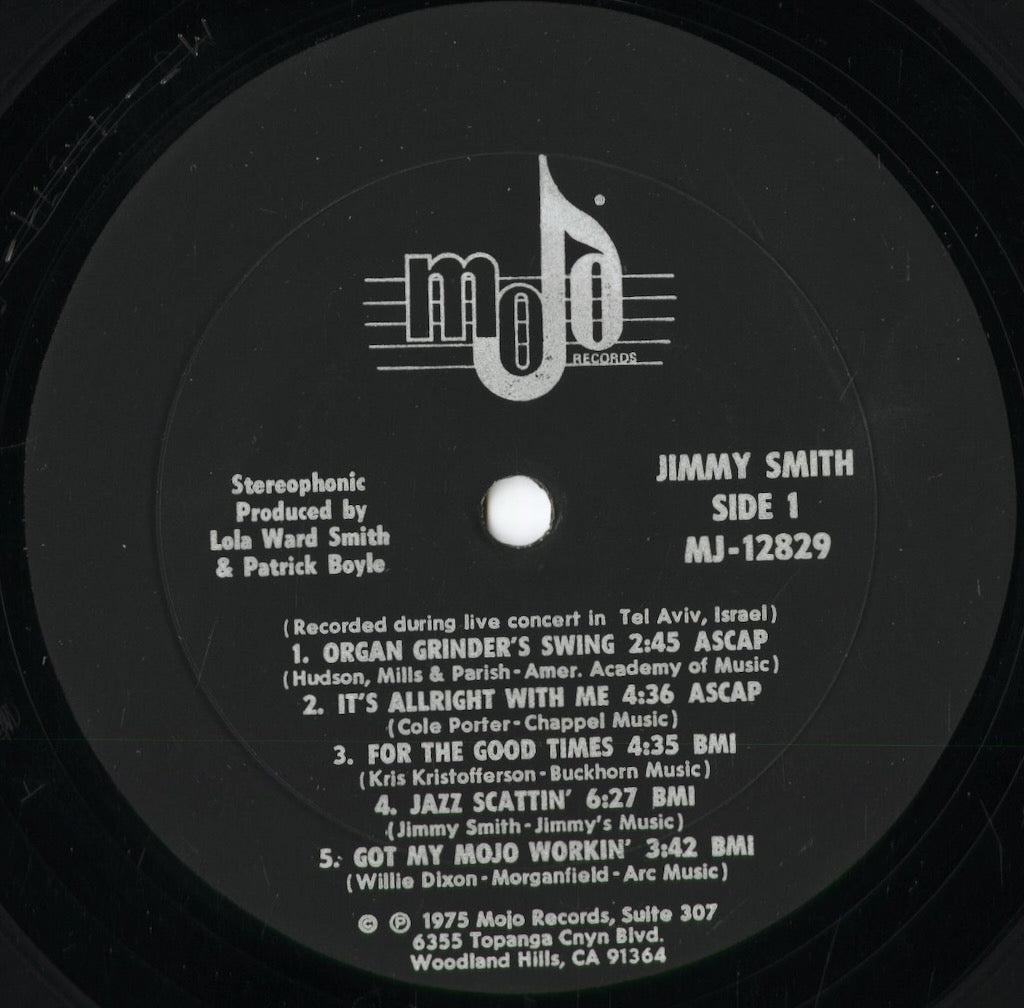 Jimmy Smith - '75 (MJ-12829) 1975 US Mojo Records｜中古LP