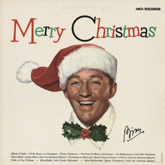 Bing Crosby / ビング・クロスビー / Merry Christmas (MCA-15024)