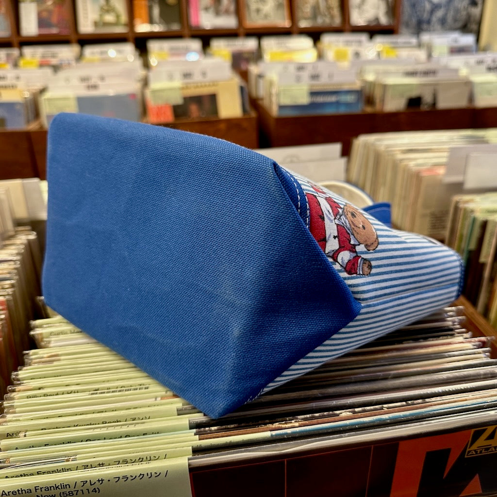 FIRST IMPRESSIONS 45s トートバッグ - NAVY - – VOXMUSIC WEBSHOP