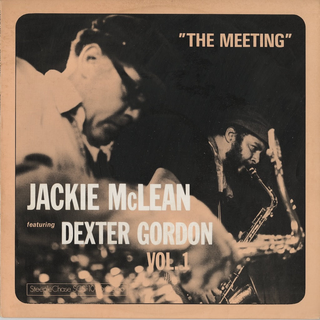 Jackie McLean Dexter Gordon The Meeting Vol. 1 RJ-6003 LP 1974 Denmark SteepleChase