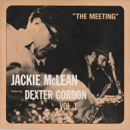 Jackie McLean Dexter Gordon The Meeting Vol. 1 RJ-6003 LP 1974 Denmark SteepleChase