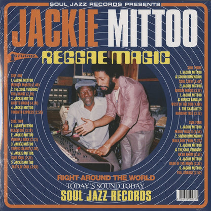 Jackie Mittoo – Reggae Magic (SJR LP573) 2LP 2025 UK Studio One Back