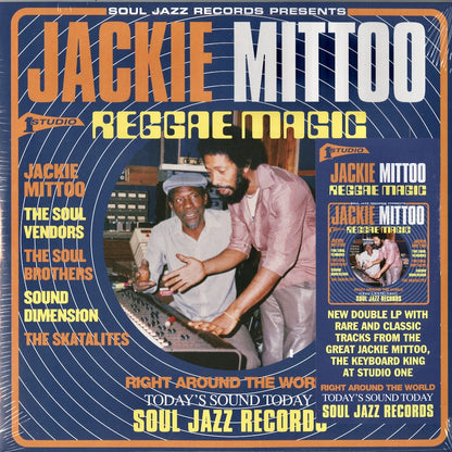 Jackie Mittoo『Reggae Magic』2025年 UK Studio One 2LP（SJR LP573）ジャッキー・ミットゥー スタジオ・ワン音源
