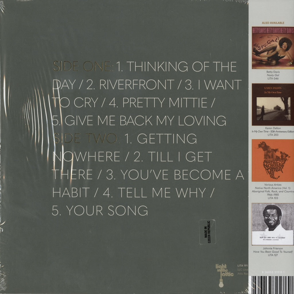 Leo Nocentelli - Another Side back cover color vinyl