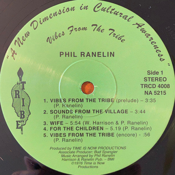 Phil Ranelin Vibes From The Tribe NA5215 LP 2022 USA Now Again label