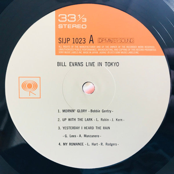 Bill Evans / ビル・エヴァンス / Live In Tokyo (SIJP1023)