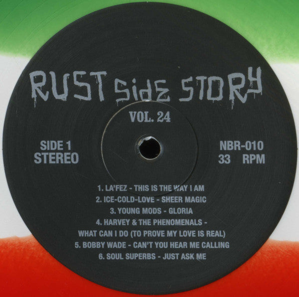 V.A./ Rust Side Story VOL.24 - TRI COLOR STRIPE VINYL (NBR-010)