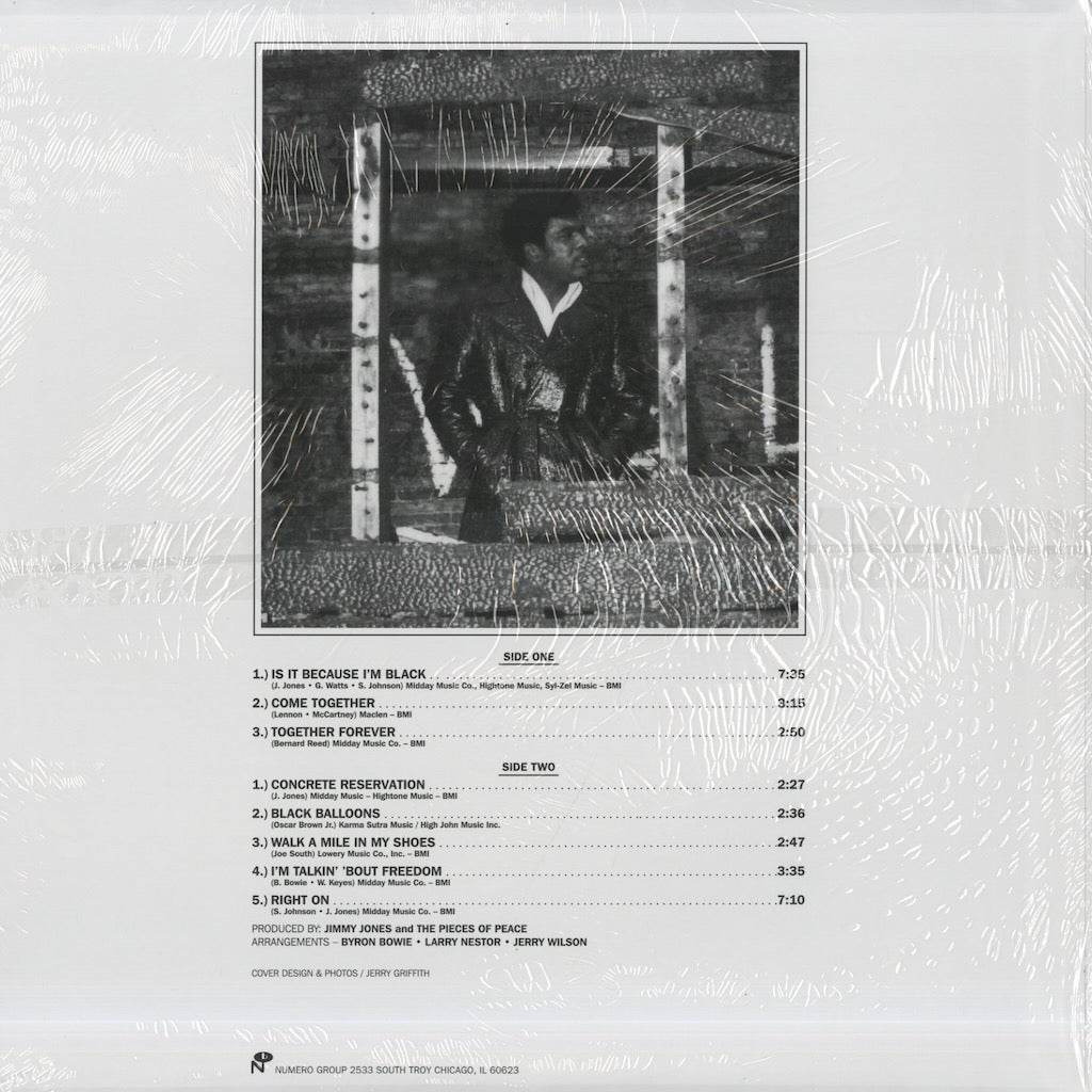 Syl Johnson - Is It Because I'm Black (NUM1208lp) LP 2019 US Numero Group｜新品LP (NUM1208lp)  back