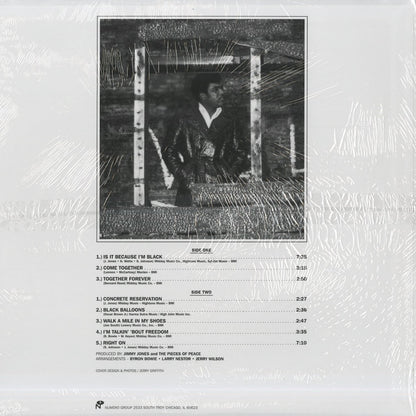 Syl Johnson - Is It Because I'm Black (NUM1208lp) LP 2019 US Numero Group｜新品LP (NUM1208lp)  back