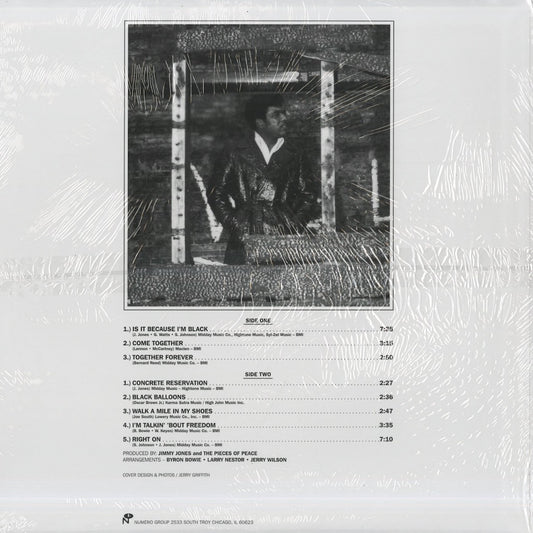 Syl Johnson - Is It Because I'm Black (NUM1208lp) LP 2019 US Numero Group｜新品LP (NUM1208lp)  back