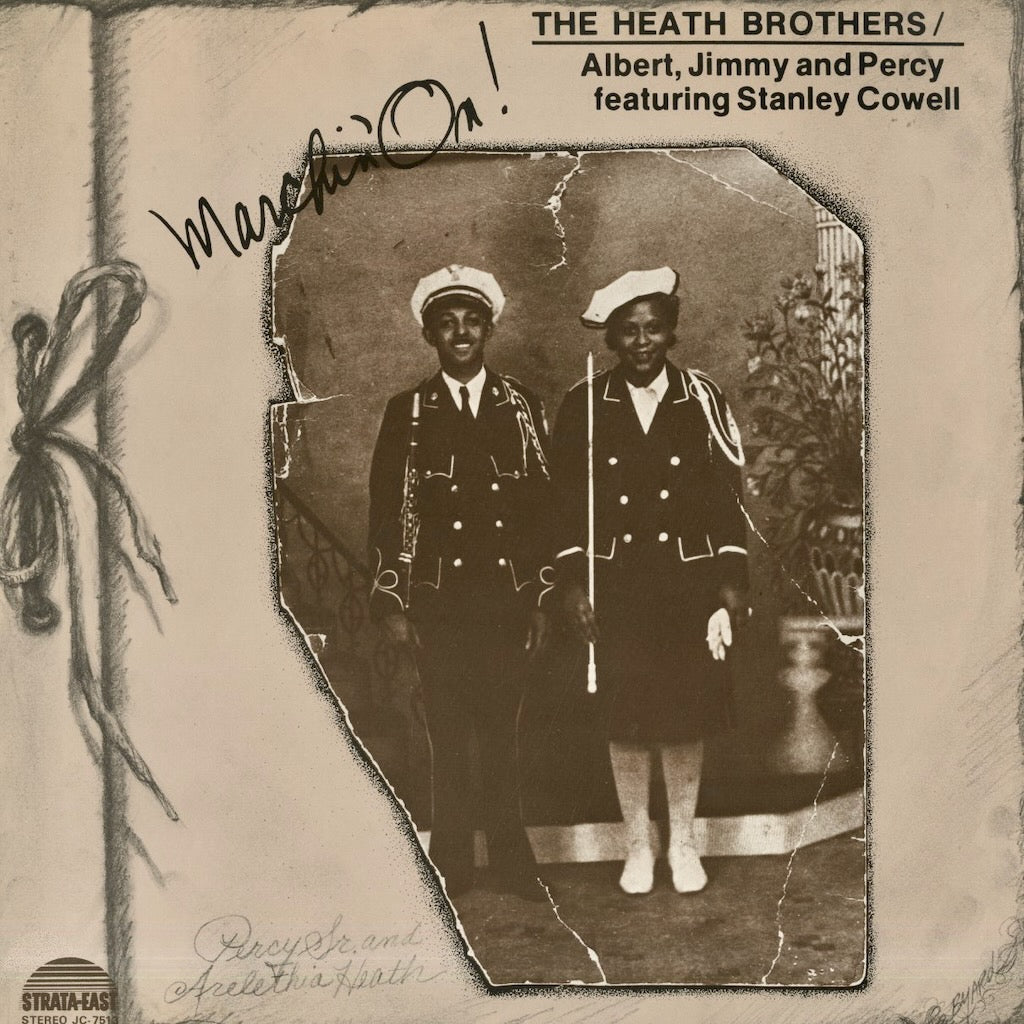 The Heath Brothers「Marchin’ On!」
Strata East - Tokuma JC-7513
1976年 日本盤 スピリチュアル・ジャズ LP レコード