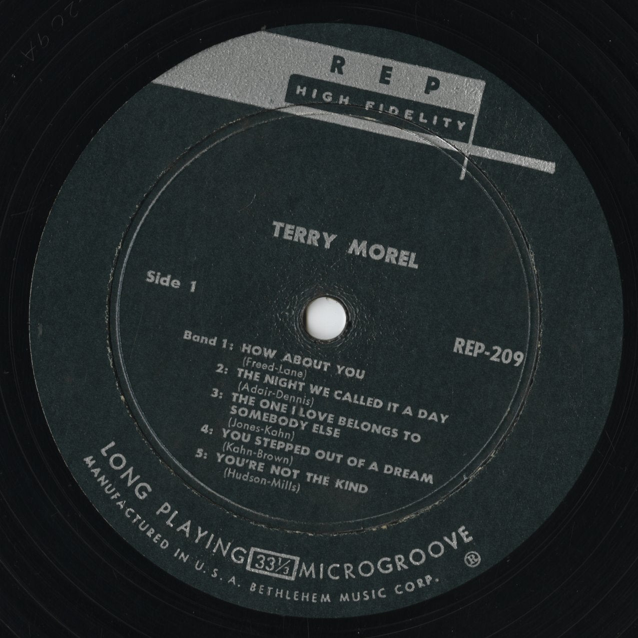 半額　THE MUSIC LPレコード Terry Morel Songs Of A Woman In Love LP 中古レコード | REP DG Lbl