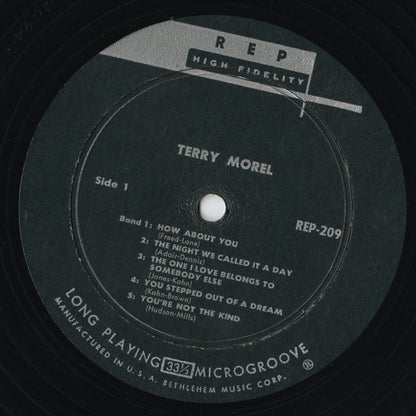 Terry Morel - Songs Of A Woman In Love (REP 209) LP 1958 US REP｜中古LP