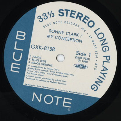 Sonny Clark / ソニー・クラーク / My Conception (GXK 8158)