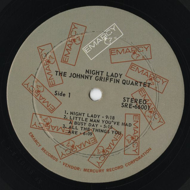Johnny Griffin / ジョニー・グリフィン / Night Lady (SRE-66001