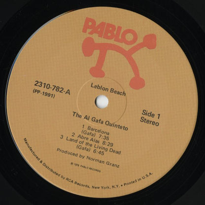 The Al Gafa Quinteto / アル・ガファ / Leblon Beach (2310-782)