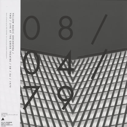 Yellow Magic Orchestra / イエロー・マジック・オーケストラ / Live At The Greek Theatre 08/04/1979 (MHJL 441)