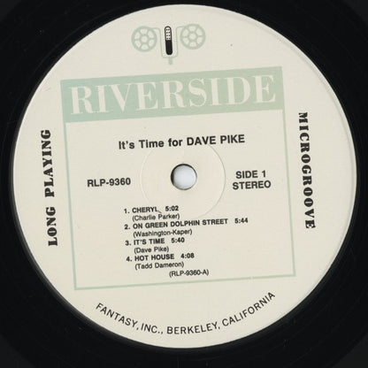 Dave Pike - It's Time For Dave Pike (RLP 9360) LP 1981 US Fantasy｜中古LP